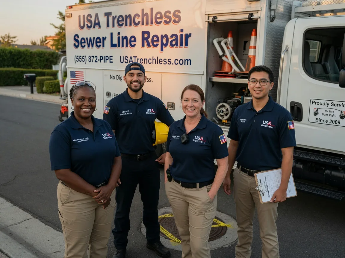 Sewer Line Repair company in Tate, GA